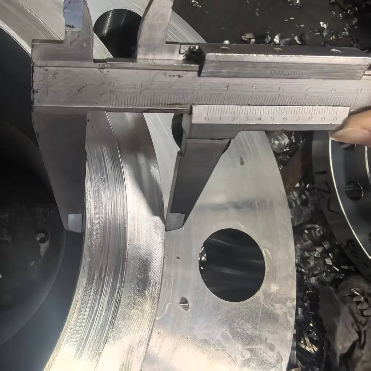 10" Class 2500, ASTM A182 F22 Class 3, RTJ sealing face weld flange